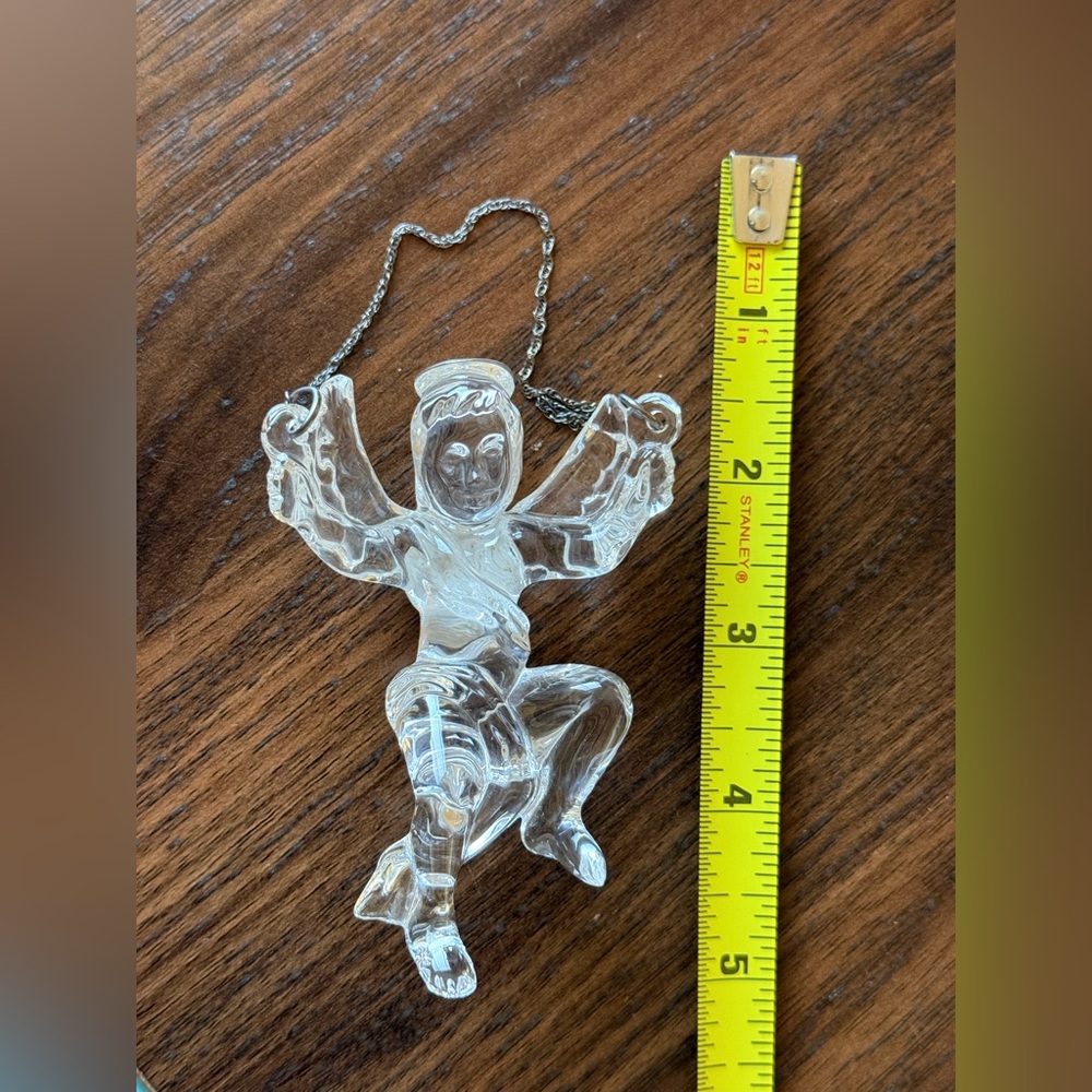 Waterford Christmas crystal ornament angel cherub 2004